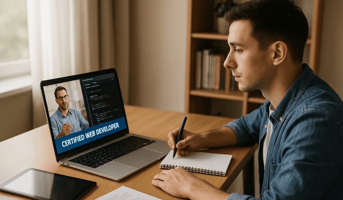 Certified Web Developer Program: Create Professional Websites and Build Your Portfolio